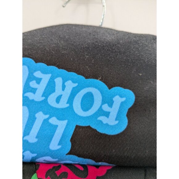 A**holes Live Forever Puffer Jacket Size XL Zip Up Spell Out Gorpcore Streetwear - Picture 3 of 12